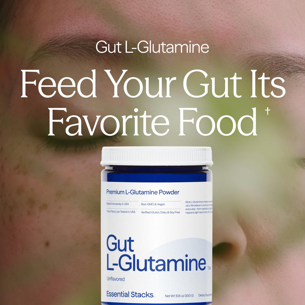 Essential Stacks L-Glutamine Powder Made in USA

