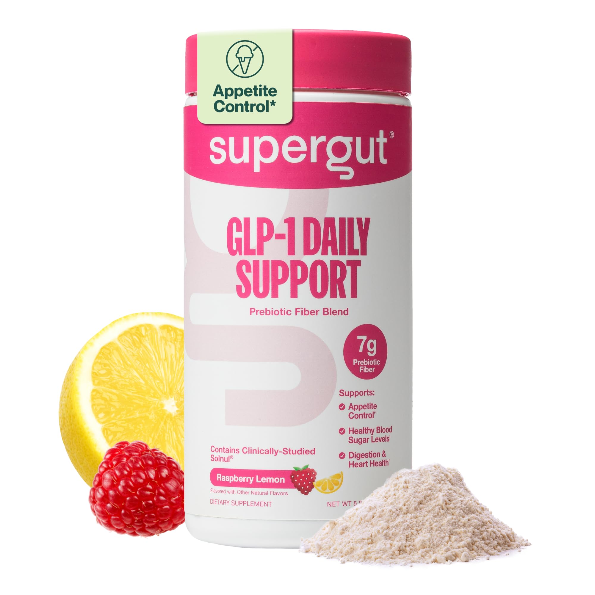 Supergut GLP-1 Daily Support - Plant-Based Fiber Drink Mix

