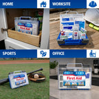 First Aid Only OSHA-Compliant First Aid Kit | Portable Case

