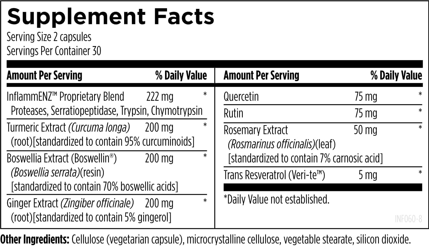 Inflammatone Turmeric Supplement with Proteolytic Enzymes

