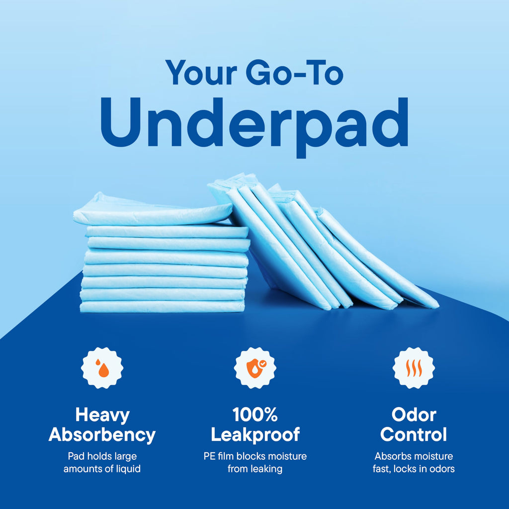 Chucks Incontinence Underpads – Hospital-Quality Bed Pads

