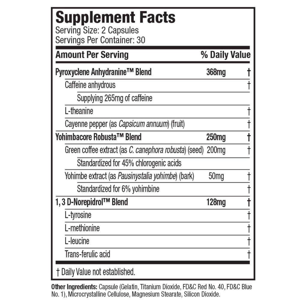 Hydroxycut Hardcore Thermogenic | Energy & Metabolism

