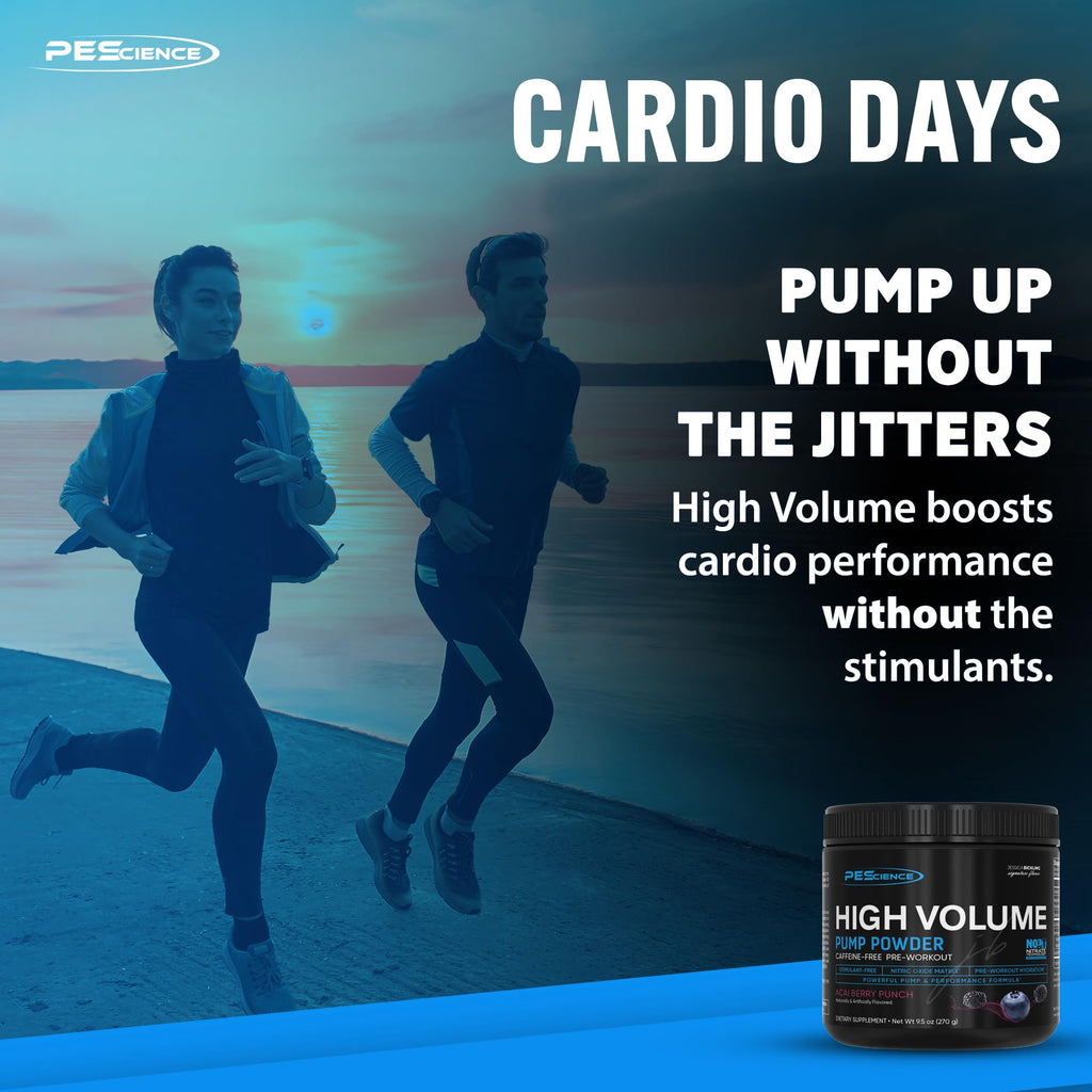 PEScience High Volume Stim-Free Pre-Workout Powder

