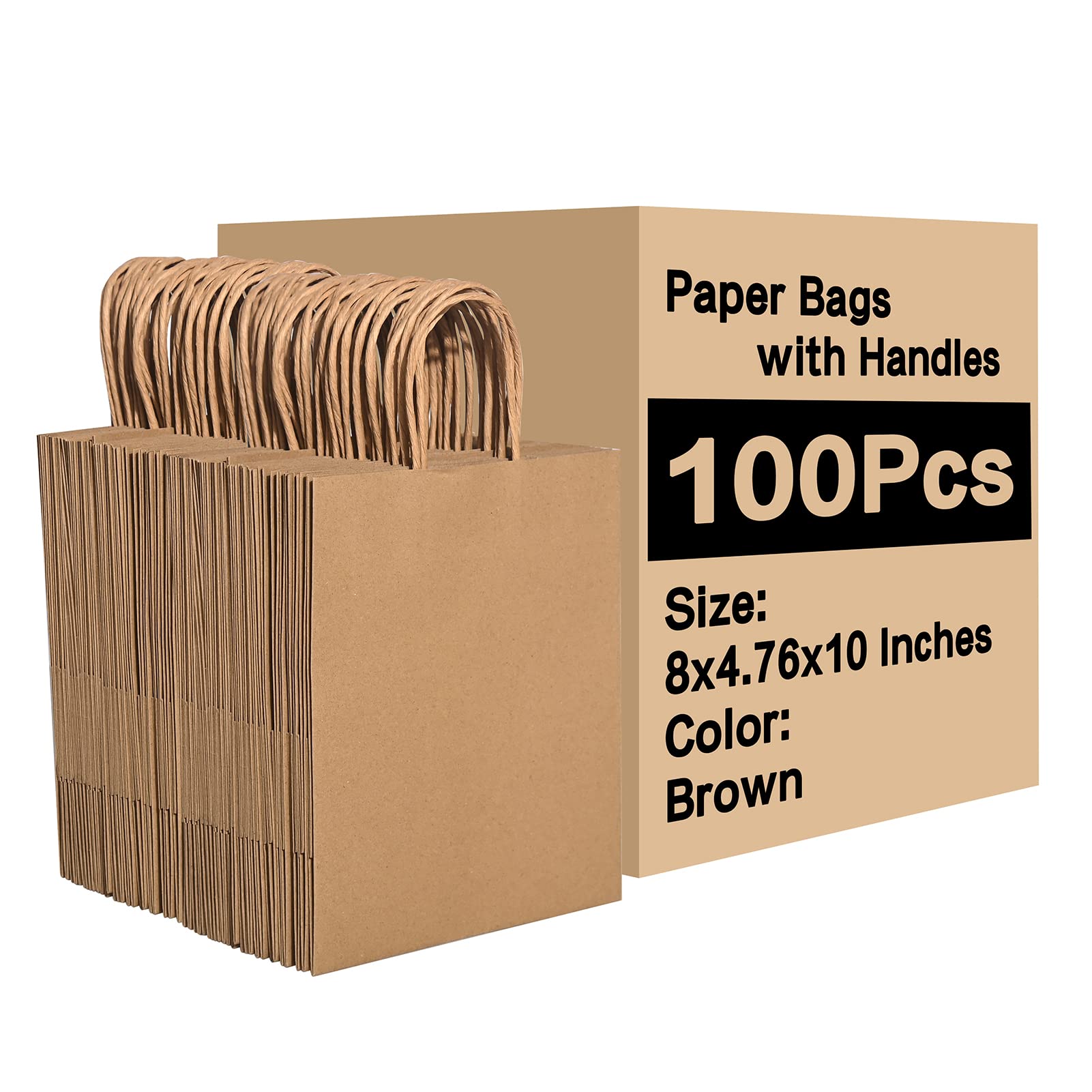 Brothersbox Gift Bags with Handles - Paper Gift Bags

