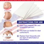 Lipo Foam Pads for Post-Surgery Ab Board | Cushioned Comfort

