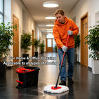 Spin Mop Replacement Head Microfiber Refills

