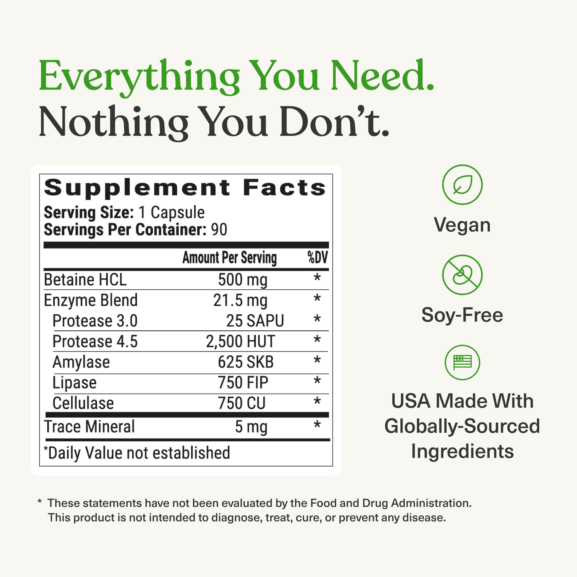 BIOptimizers HCL Breakthrough Betaine HCl Supplement


