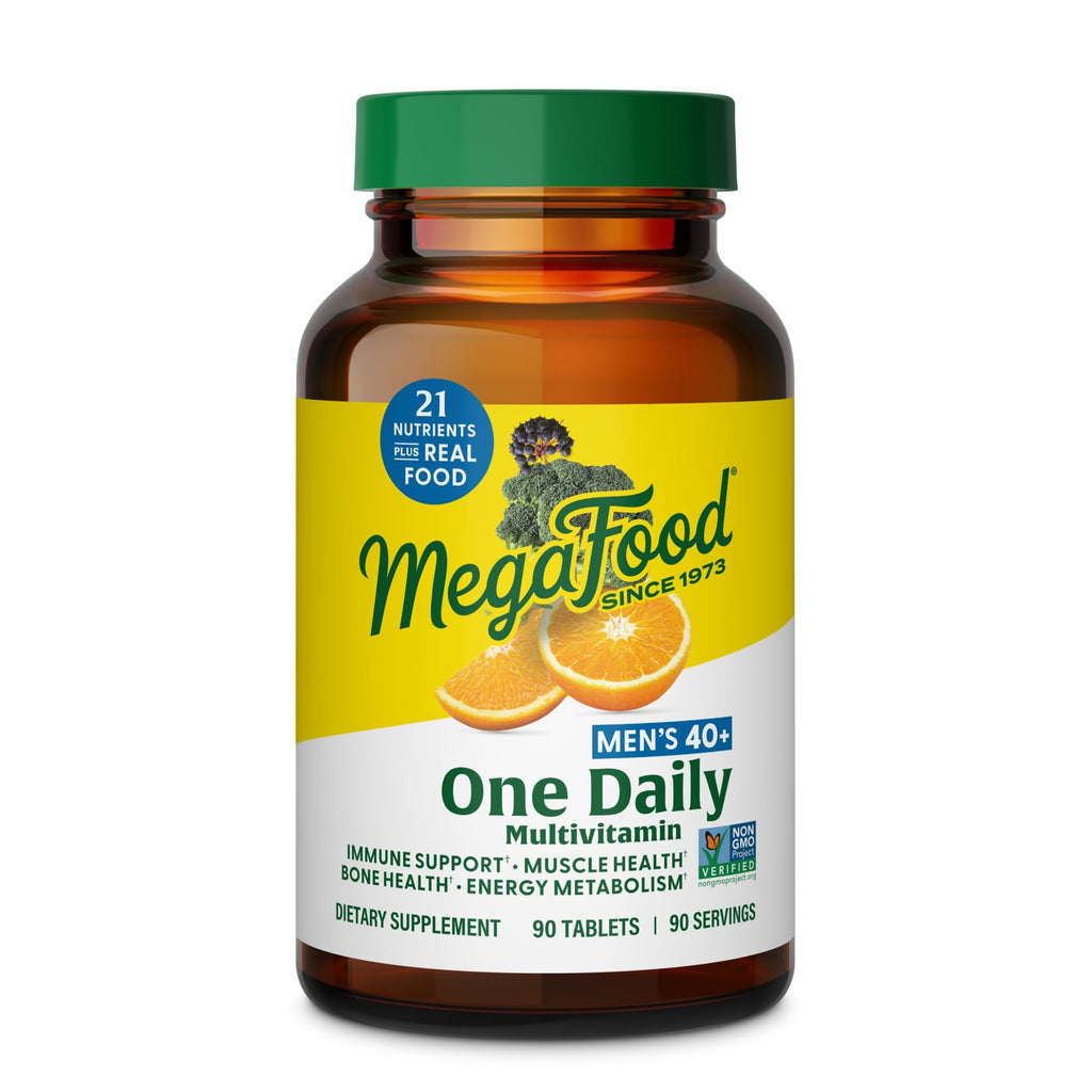 MegaFood Men 40+ One Daily Multivitamin - Real Food

