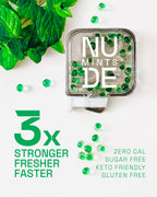 NUDE MINTS Dual Action Liquid Capsules Breath Freshener

