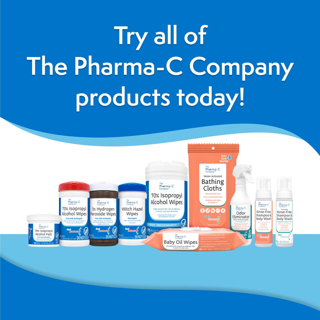 Isopropyl Alcohol Wipes by The Pharma-C Company

