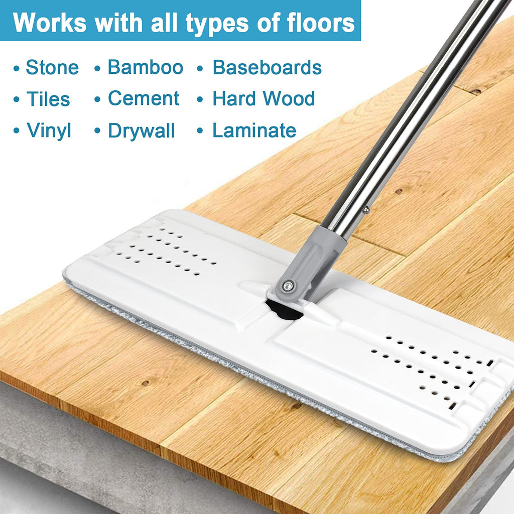 BOSHENG Mop and Bucket Wringer Set for All Floors

