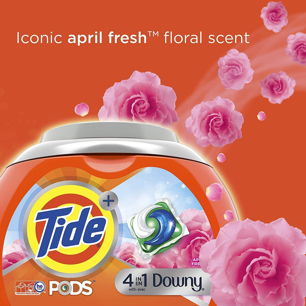 Tide PODS with Downy Laundry Pacs

