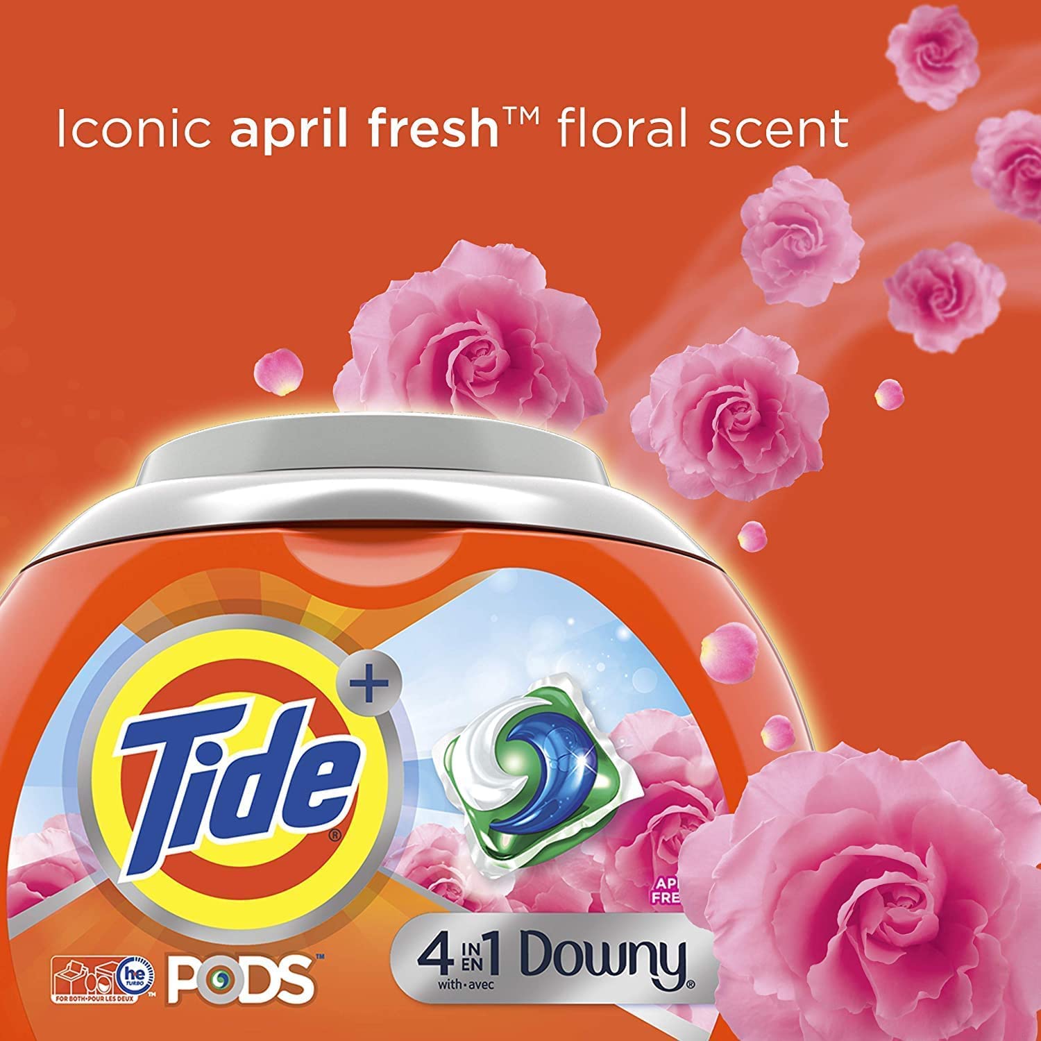 Tide PODS with Downy Laundry Pacs

