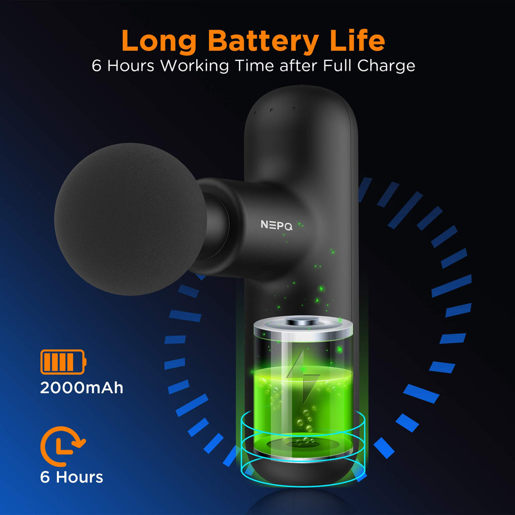 NEPQ Mini Massage Gun - Portable Percussion Massager

