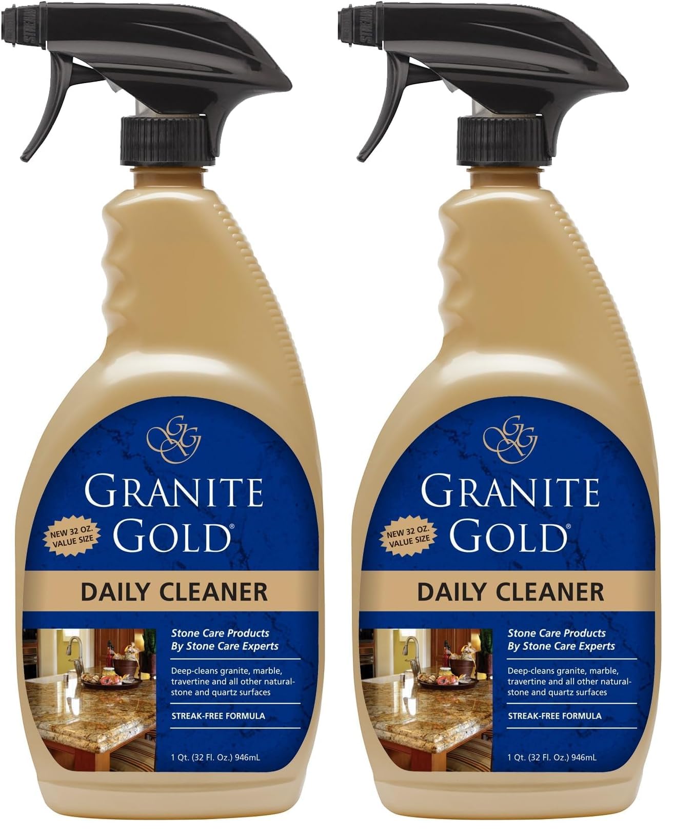 Granite Gold Daily Cleaner Spray for Natural Stone & Quartz