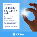 VSL4 Gut Daily Probiotics - Multi-Strain & Shelf-Stable

