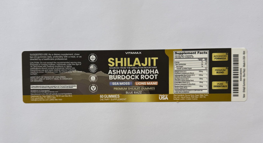 Vitamax Shilajit Gummies – Mineral Wellness Formula

