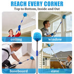 Cobweb Duster with Extendable Pole for High Ceilings

