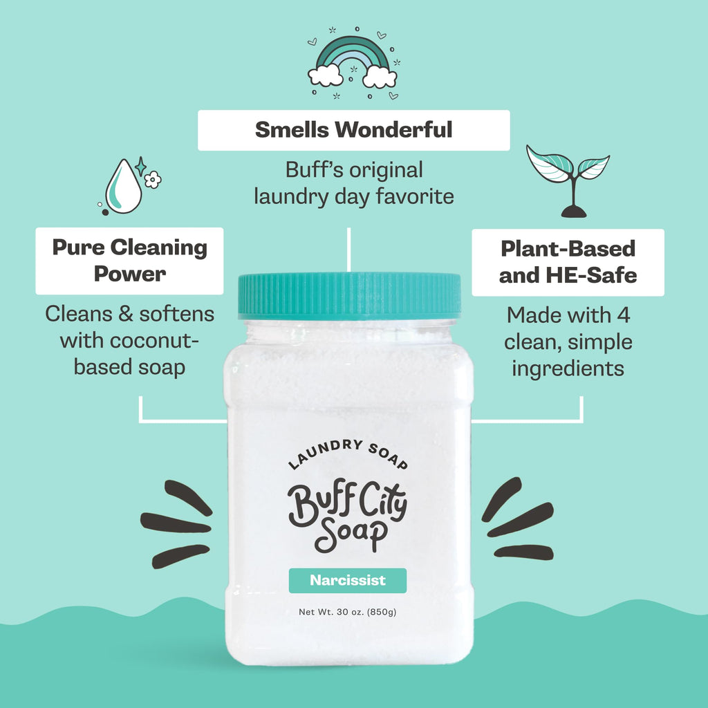 Plant Based Powder Laundry Detergent Buff City Soap

