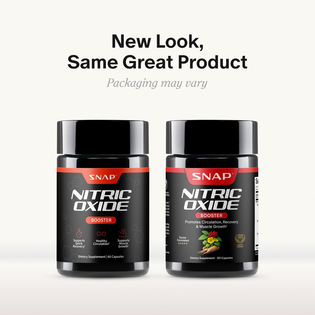 Snap Supplements Nitric Oxide Booster & Prostate Health

