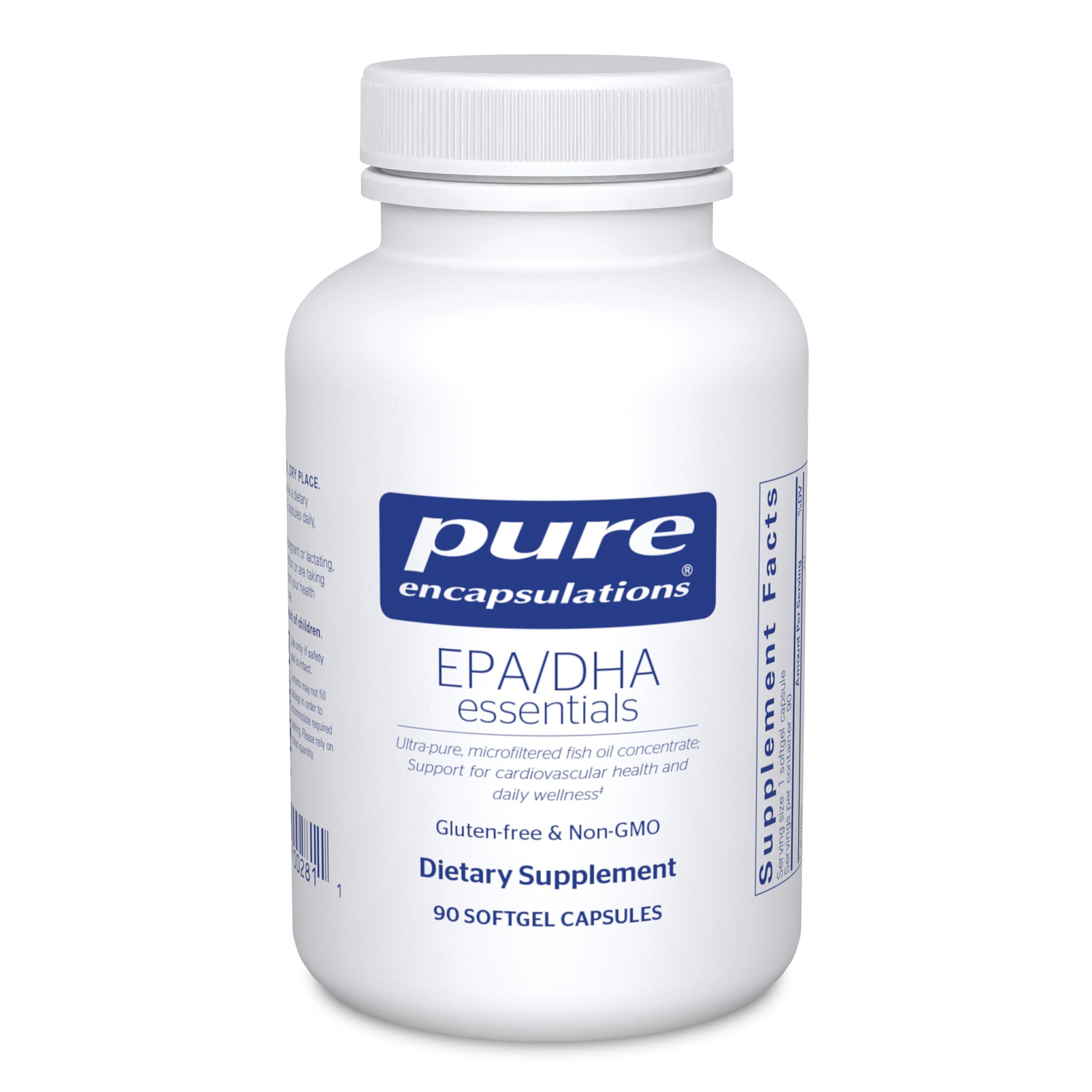 Pure Encapsulations EPA/DHA Essentials Fish Oil Softgels

