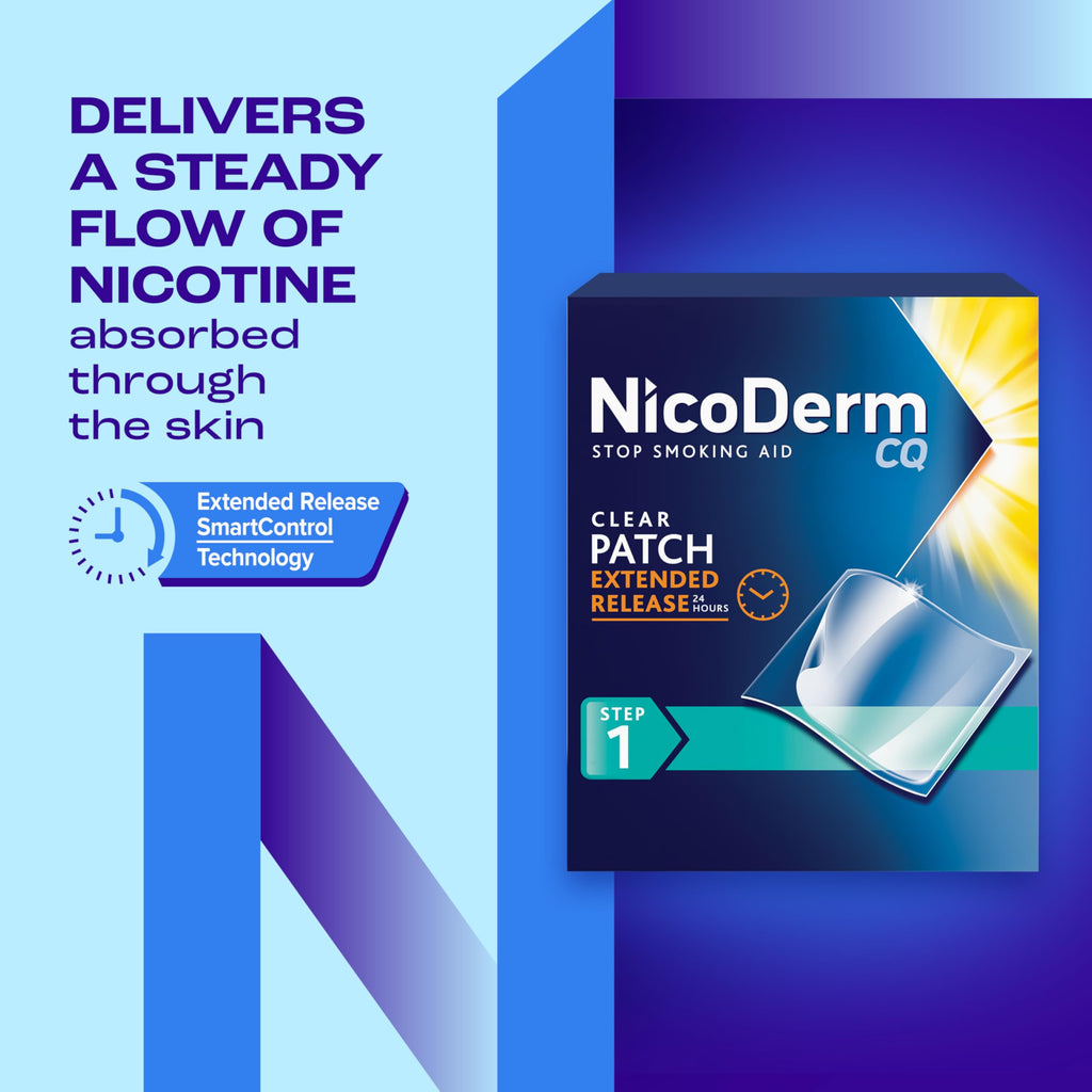 NicoDerm CQ Nicotine Patch with Behavioral Support Program


