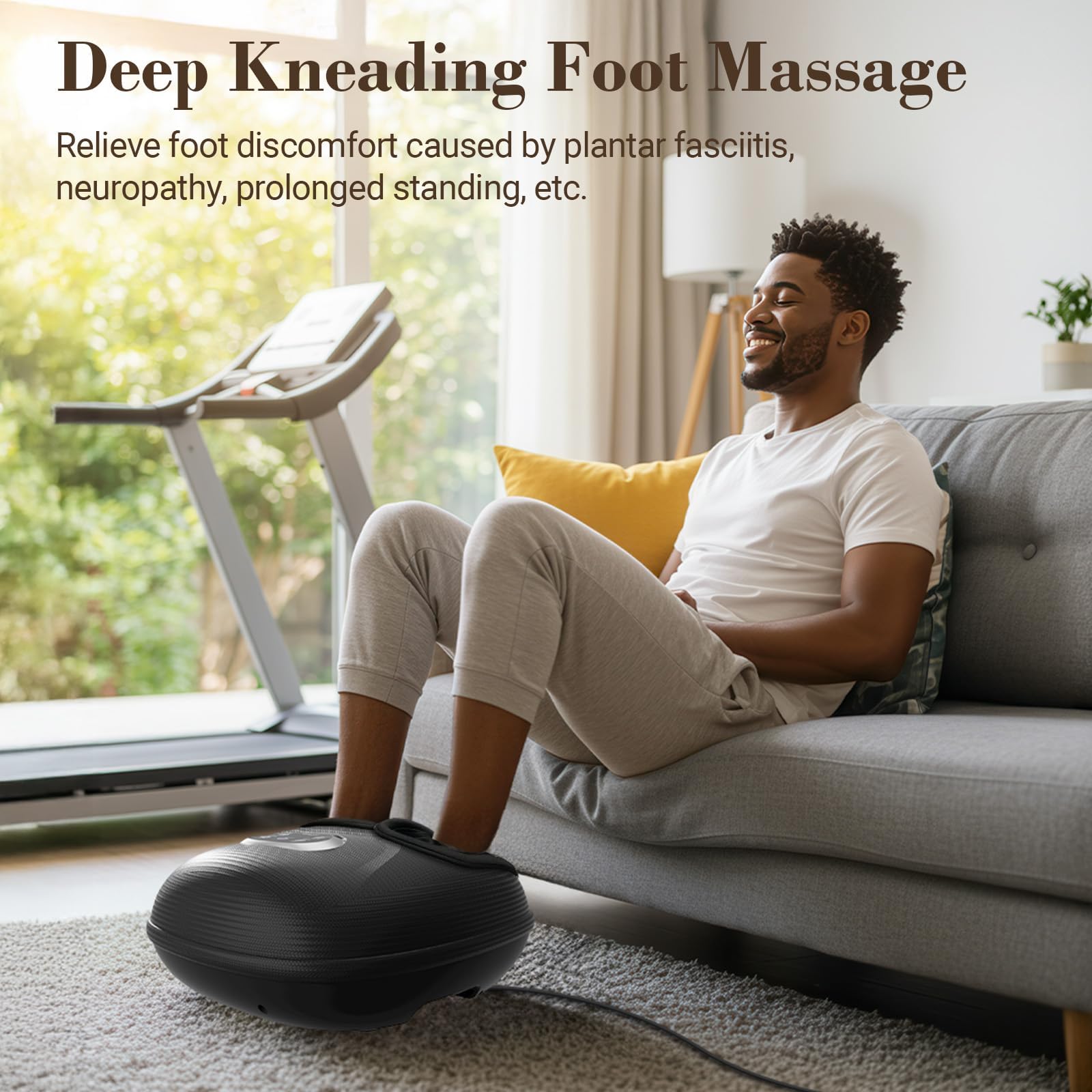 CuPiLo Foot Massager with Heat for Plantar Fasciitis


