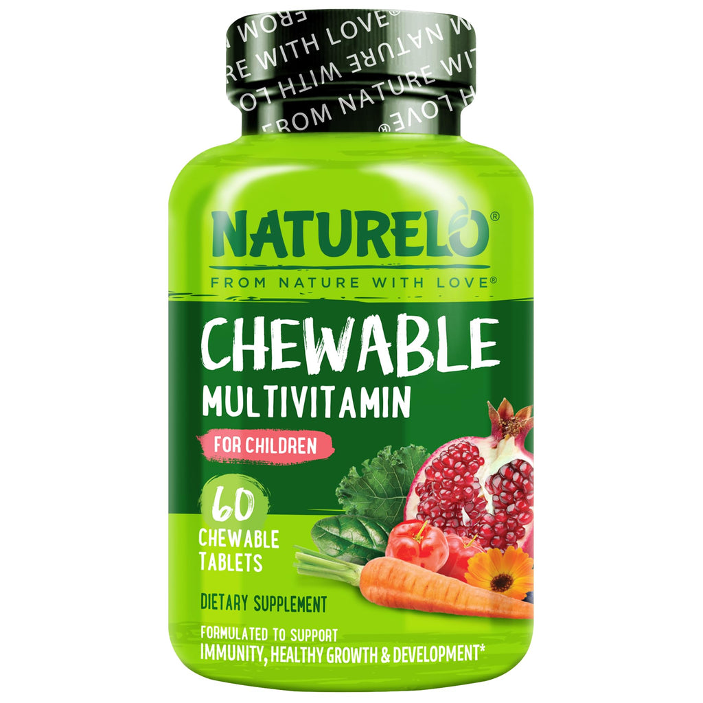 Naturelo Kids Multivitamin Chewable with Whole Food Fruit

