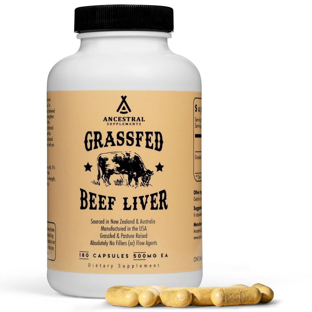 Ancestral Supplements Hepatic Support Supplement - Wellness

