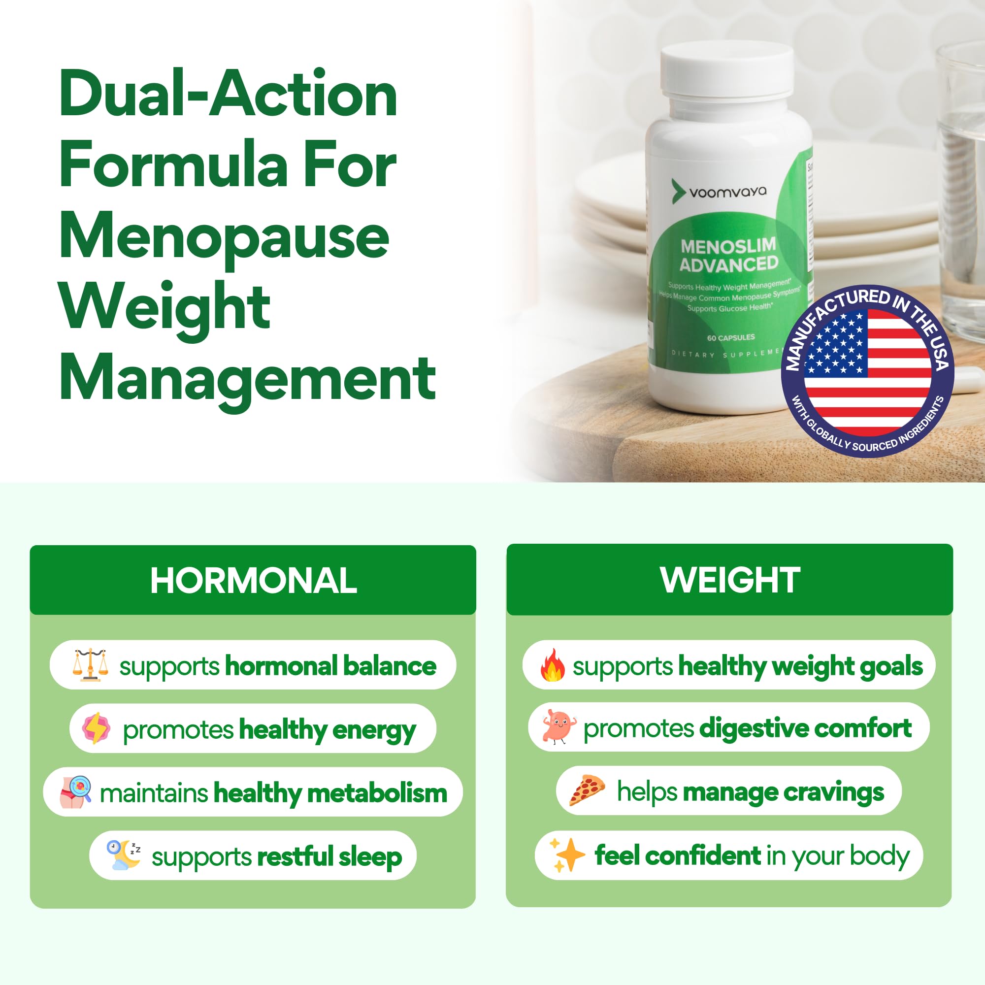 MenoSlim Advanced Menopause Support - VoomVaya

