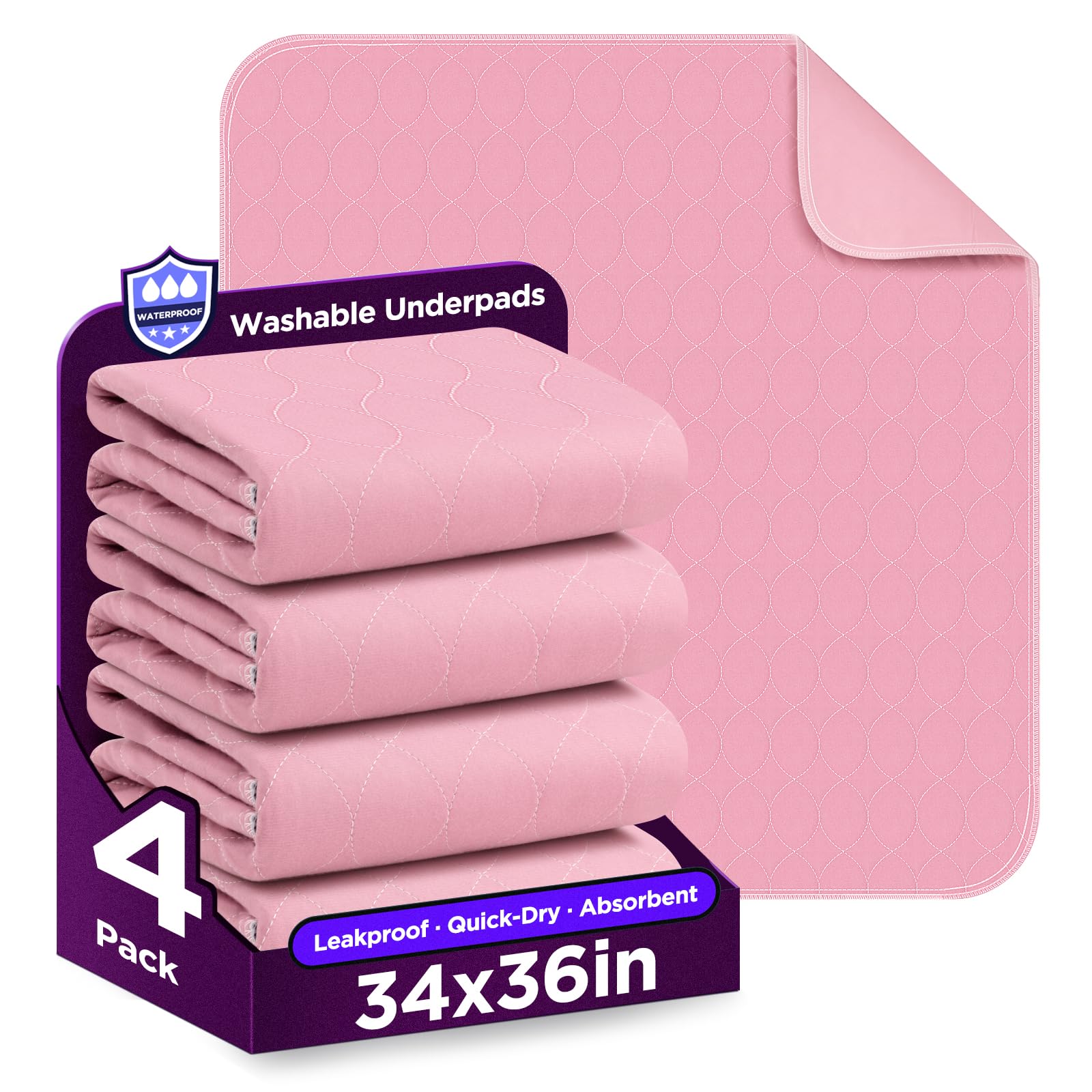 Bed Pads Brosive – Reusable Waterproof & Washable