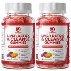Lukaree Liver Cleanse Detox & Repair Gummies, Milk Thistle & Artichoke