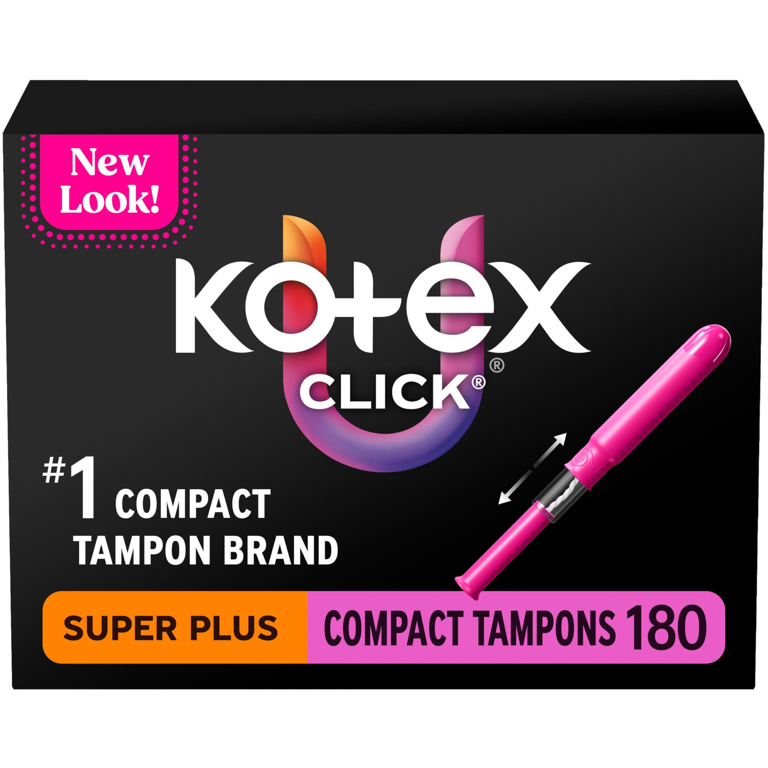 U by Kotex Click Compact Tampons Unscented