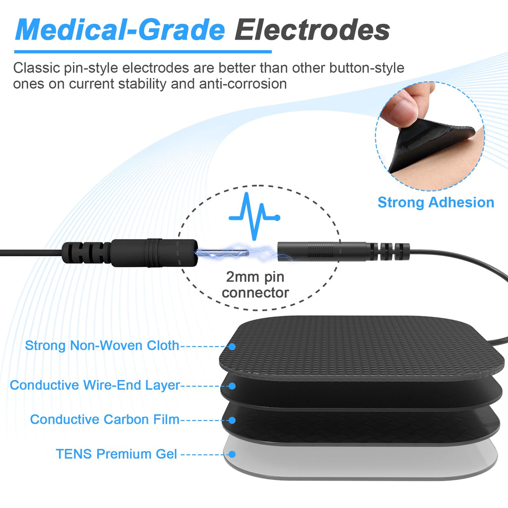 Belifu 4-in-1 TENS EMS Unit for Pain Relief

