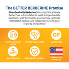 DOCTORS' PREFERRED GlucoGold Berberine | Cinnamon & Chromium

