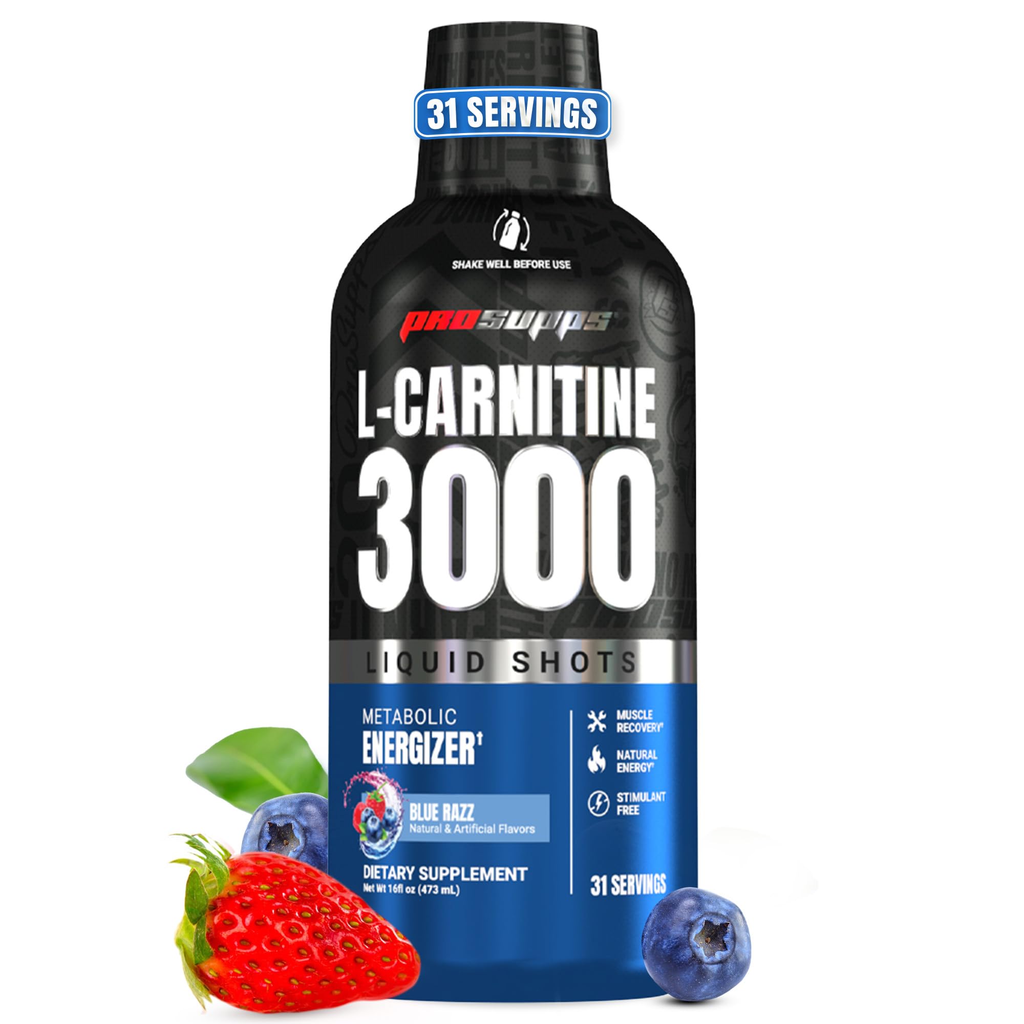 ProSupps L-Carnitine Liquid Shot – Stimulant-Free Energy & Recovery