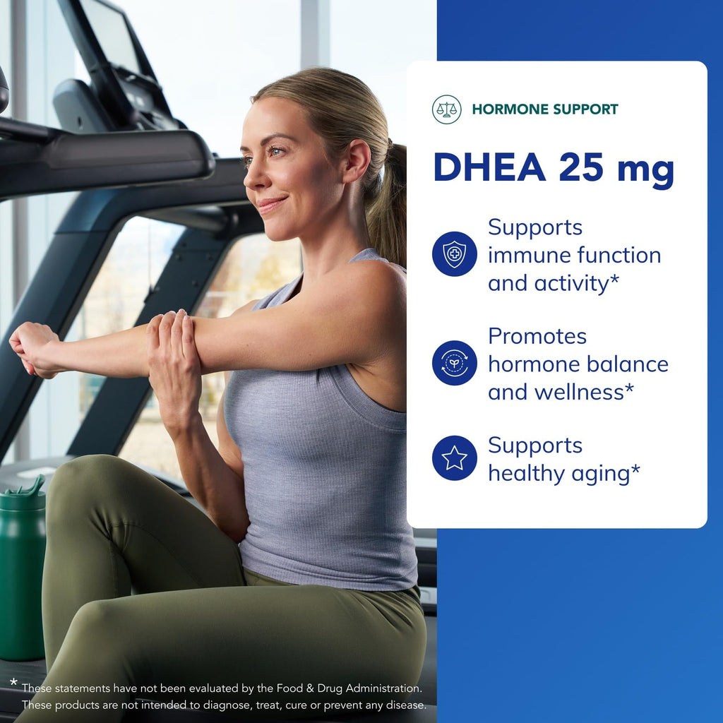 Pure Encapsulations DHEA 25 mg Supplement | Immune & Hormone

