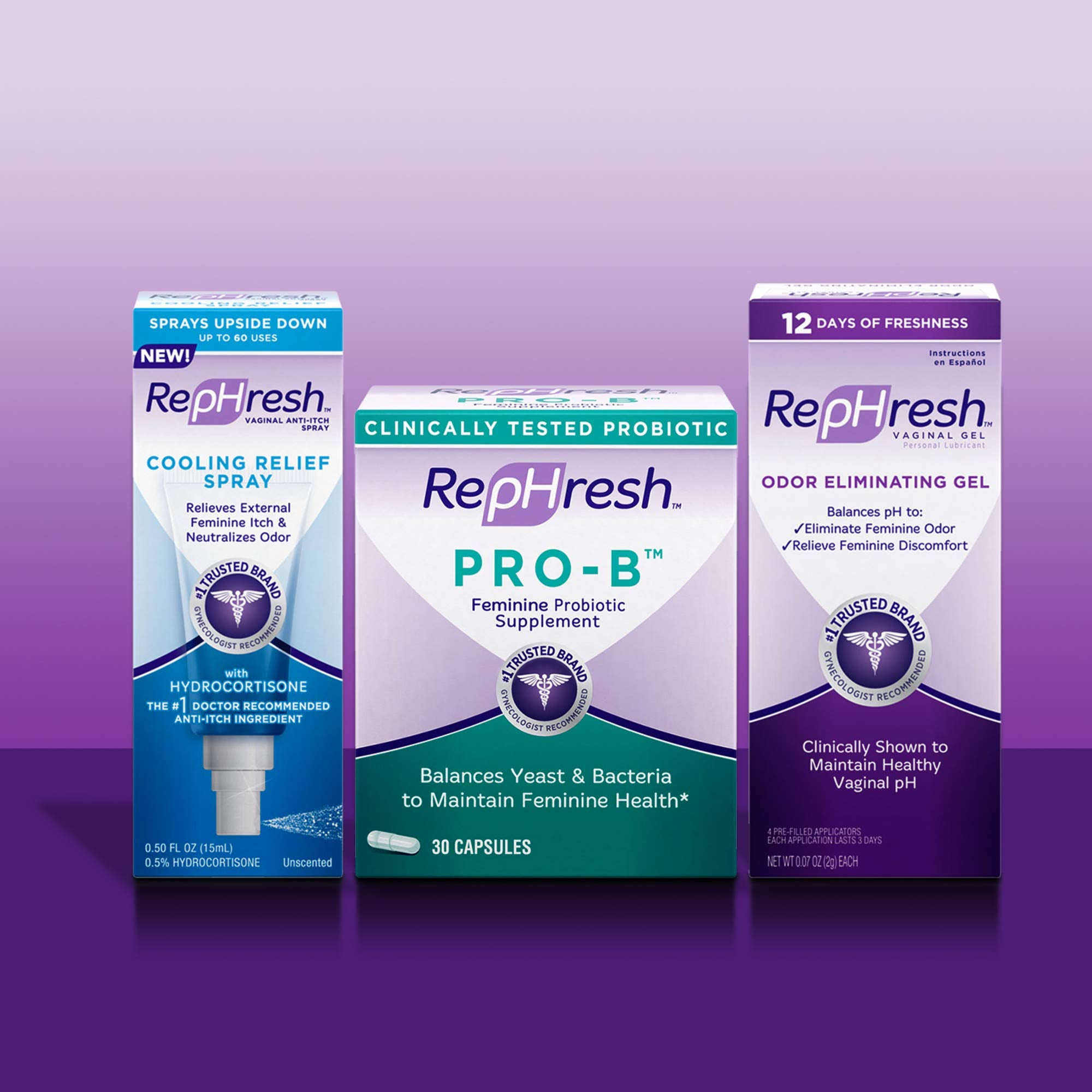 RepHresh Pro-B Probiotic for Women | Feminine Health

