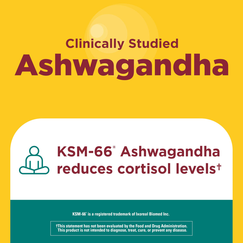 Nature Made Ashwagandha and Reishi Capsules | Calm Support

