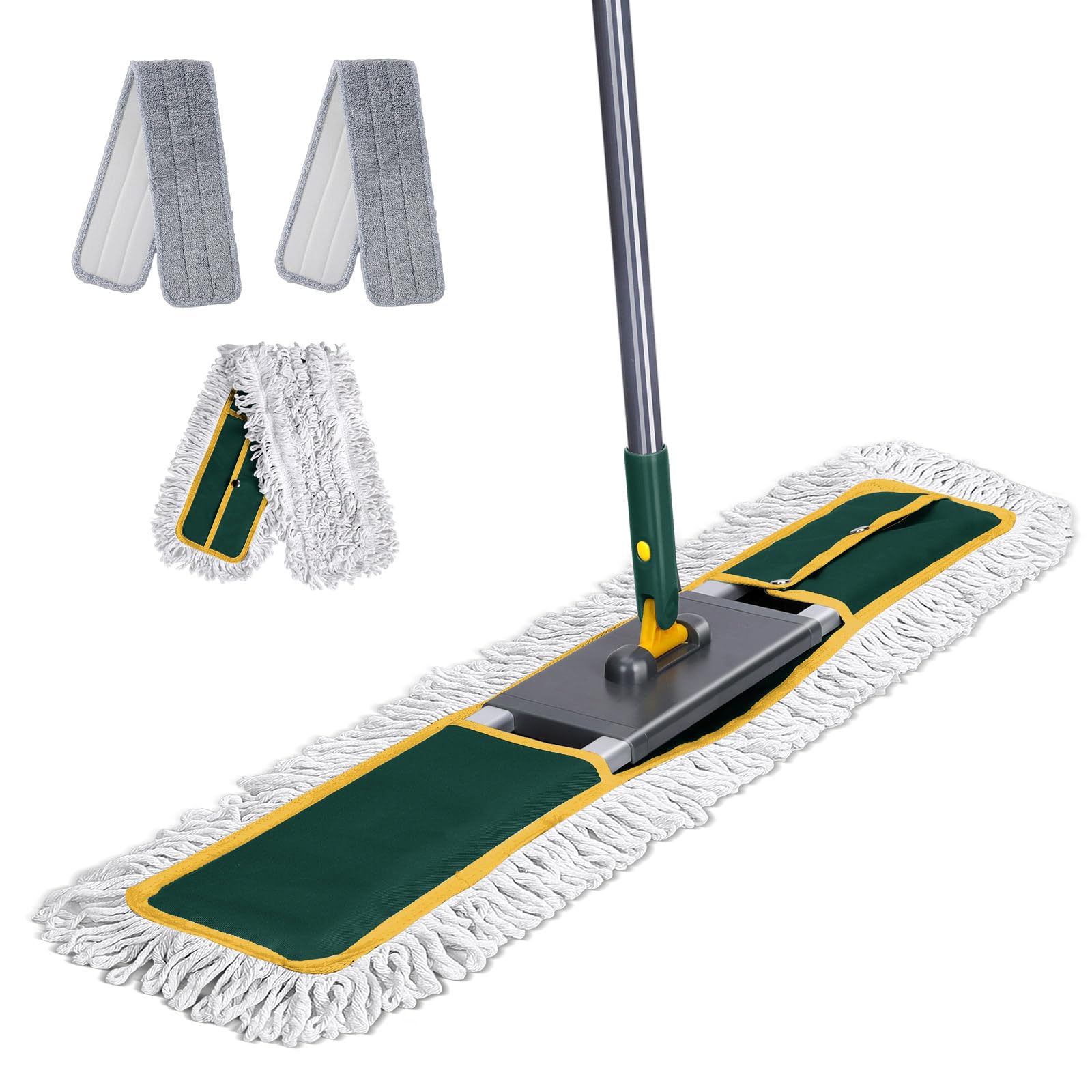 Masthome Microfiber Mop for Floor Cleaning with Five Replacement Pads