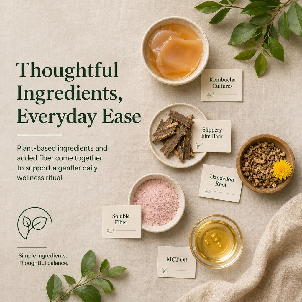Probiotic Kombucha Gummies for Gut Health

