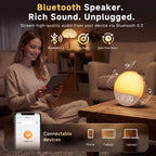 Geuuap Sunrise Alarm Clock with Sleep Sounds and Bluetooth

