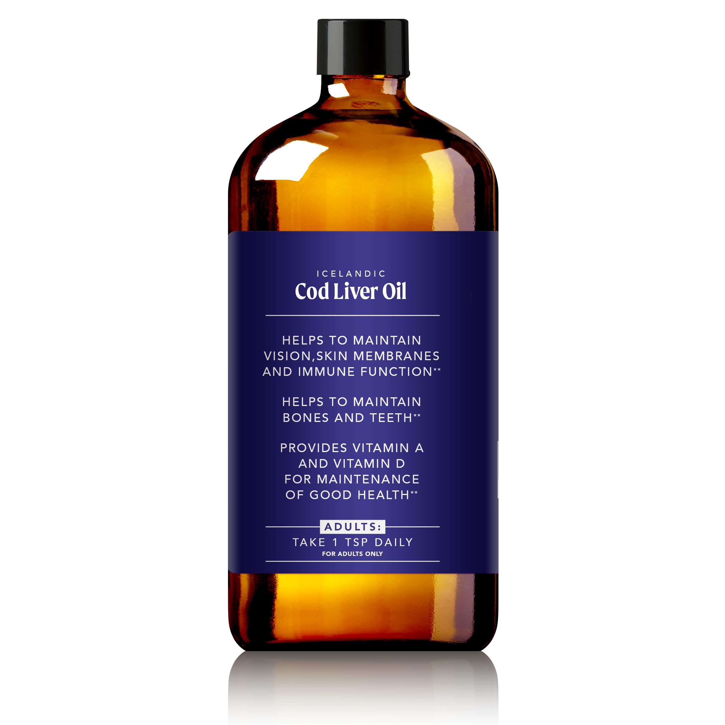 SOULSATION Icelandic Cod Liver Oil Lemon | Omega-3 EPA & DHA

