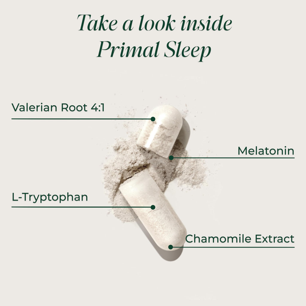 Primal Harvest Primal Sleep Support Supplement Melatonin

