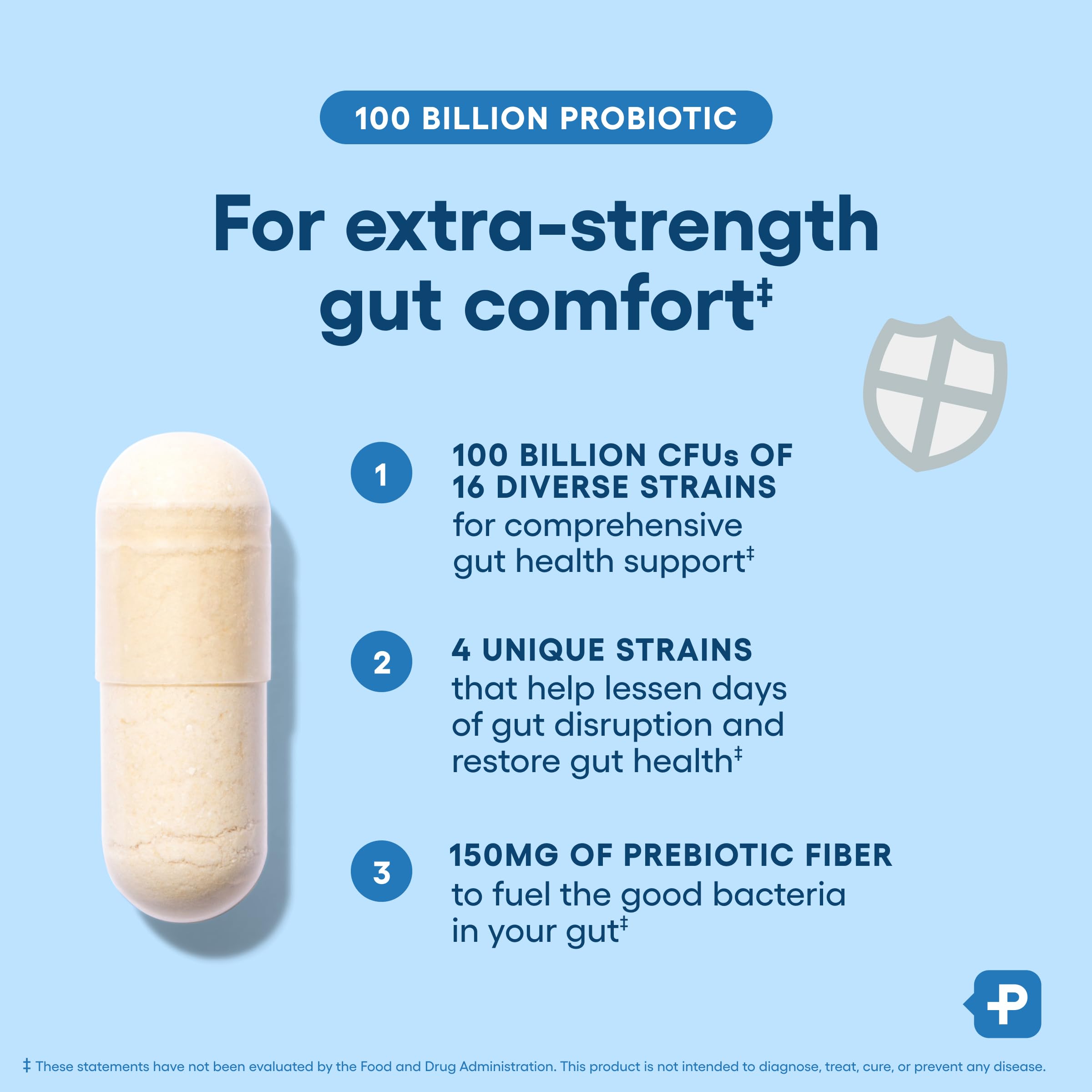 Physician's Choice Probiotic Supplement for Digestive Health

