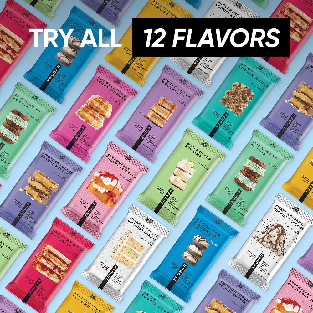 TRUBAR Vegan Protein Bar | Plant Based, Gluten Free


