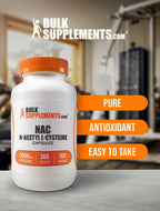BulkSupplements NAC Capsules - N-Acetyl Cysteine Supplement


