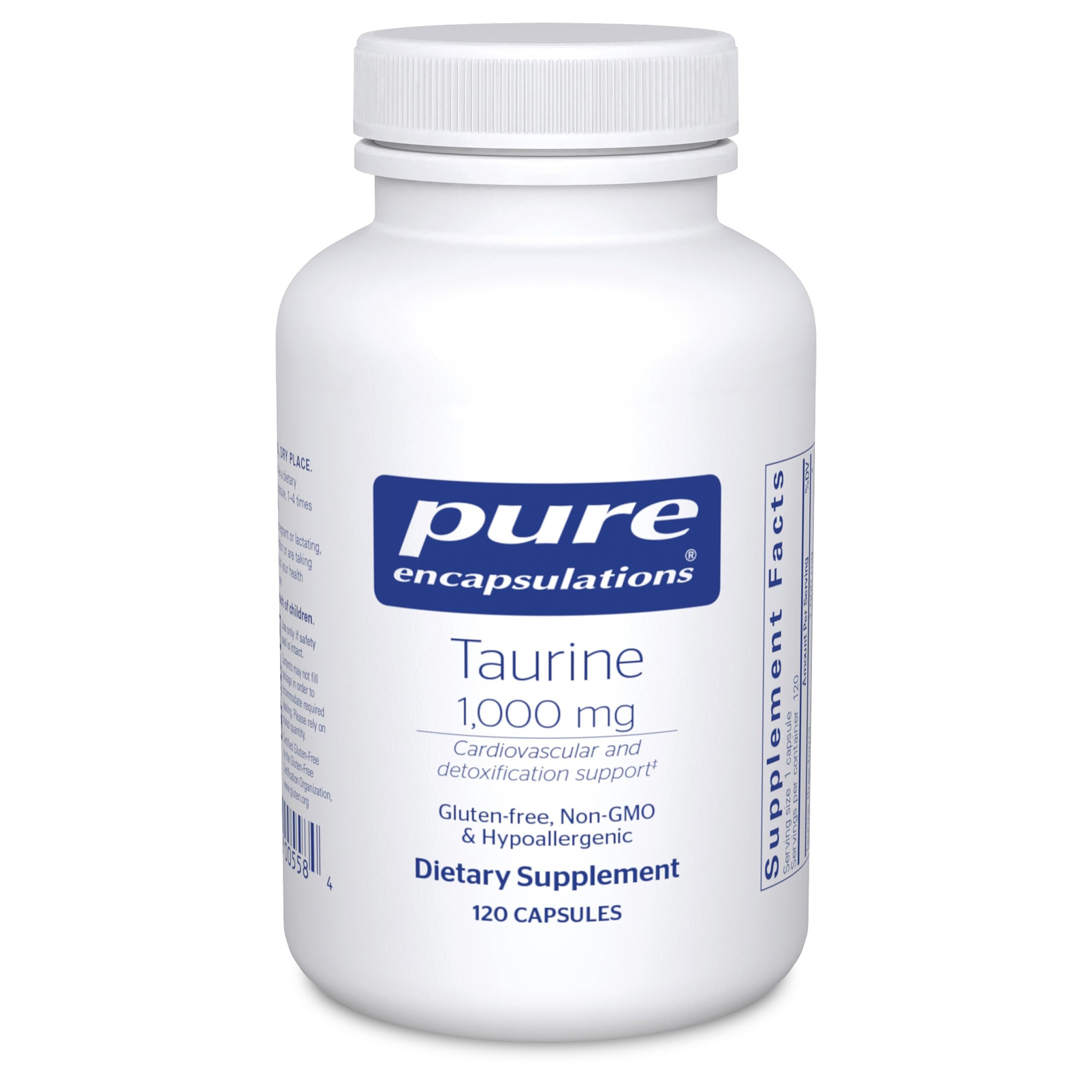 Pure Encapsulations Taurine – Heart Health Support

