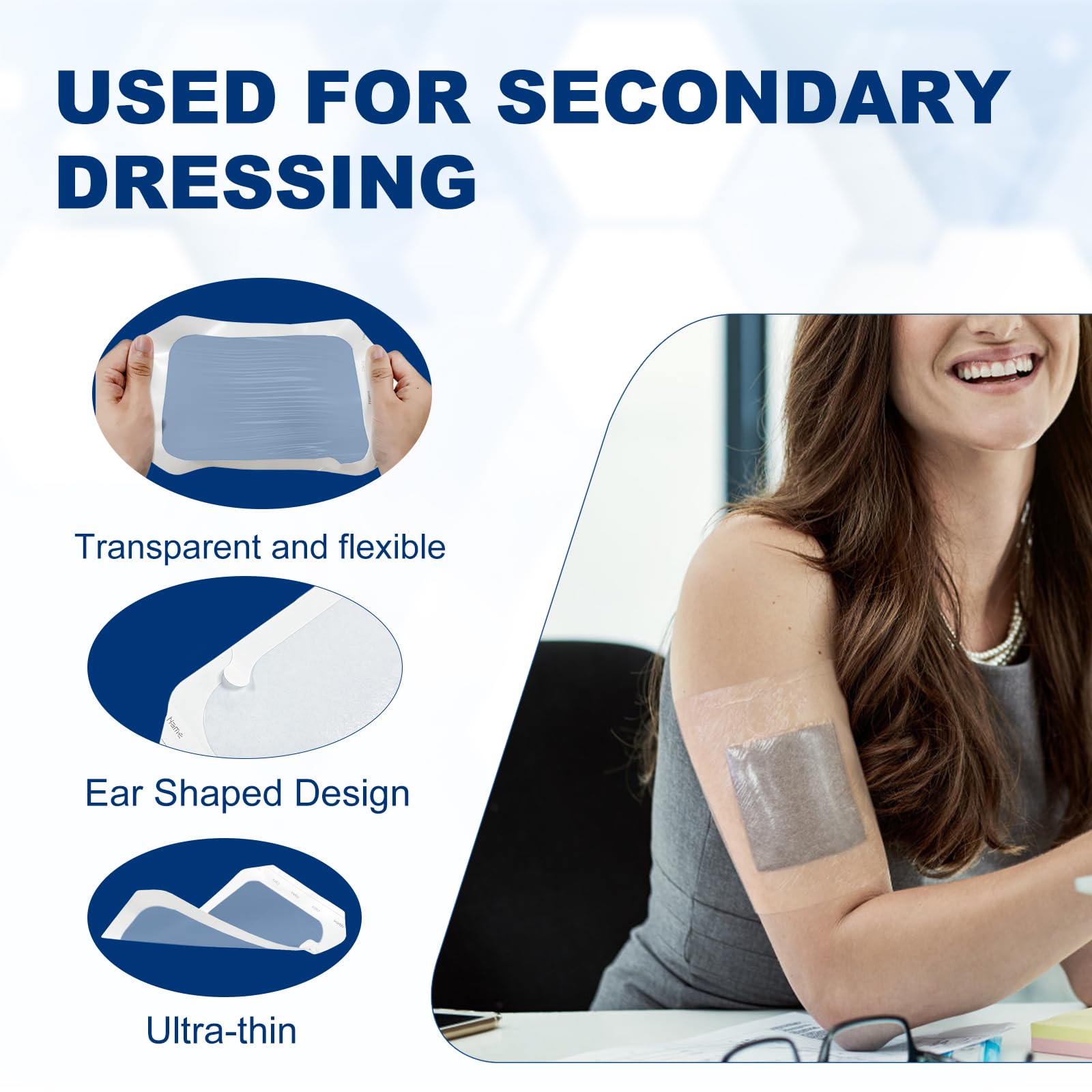 Ceeport Transparent Film Dressing | Waterproof Wound Patches


