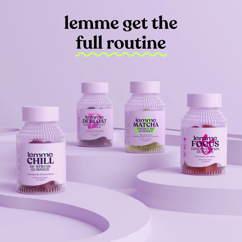 Lemme Focus Concentration Gummies | Cognizin Citicoline

